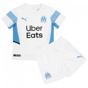 Jalkapallo Pelipaidat Olympique de Marseille Lasten Kotipaita 2021-2022 Lyhythihainen